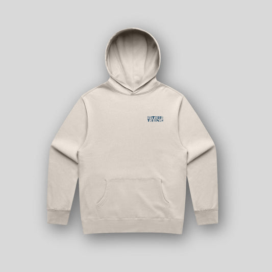 BTCC Tracks Signpost Hoodie - Bone