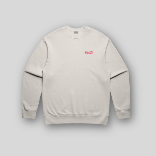 Official Touring Car Club Sweatshirt - Faded Bone