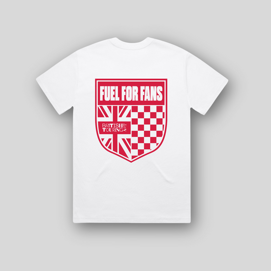 Fuel for Fans T-Shirt - White
