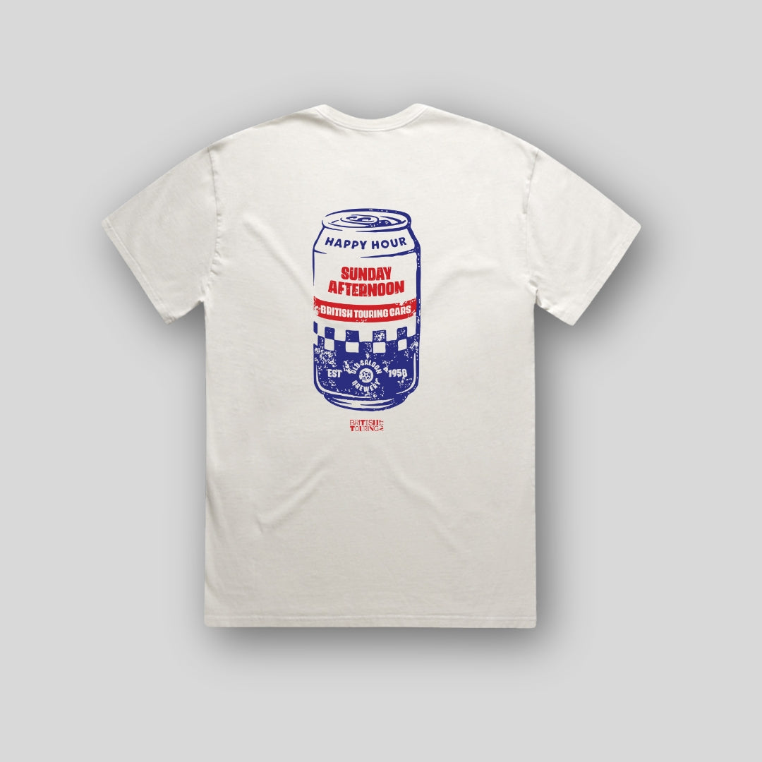 Sunday Afternoon Happy Hour T-Shirt - Off White
