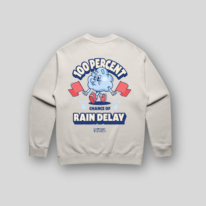 BTCC Rain Delay Sweatshirt - Faded Bone