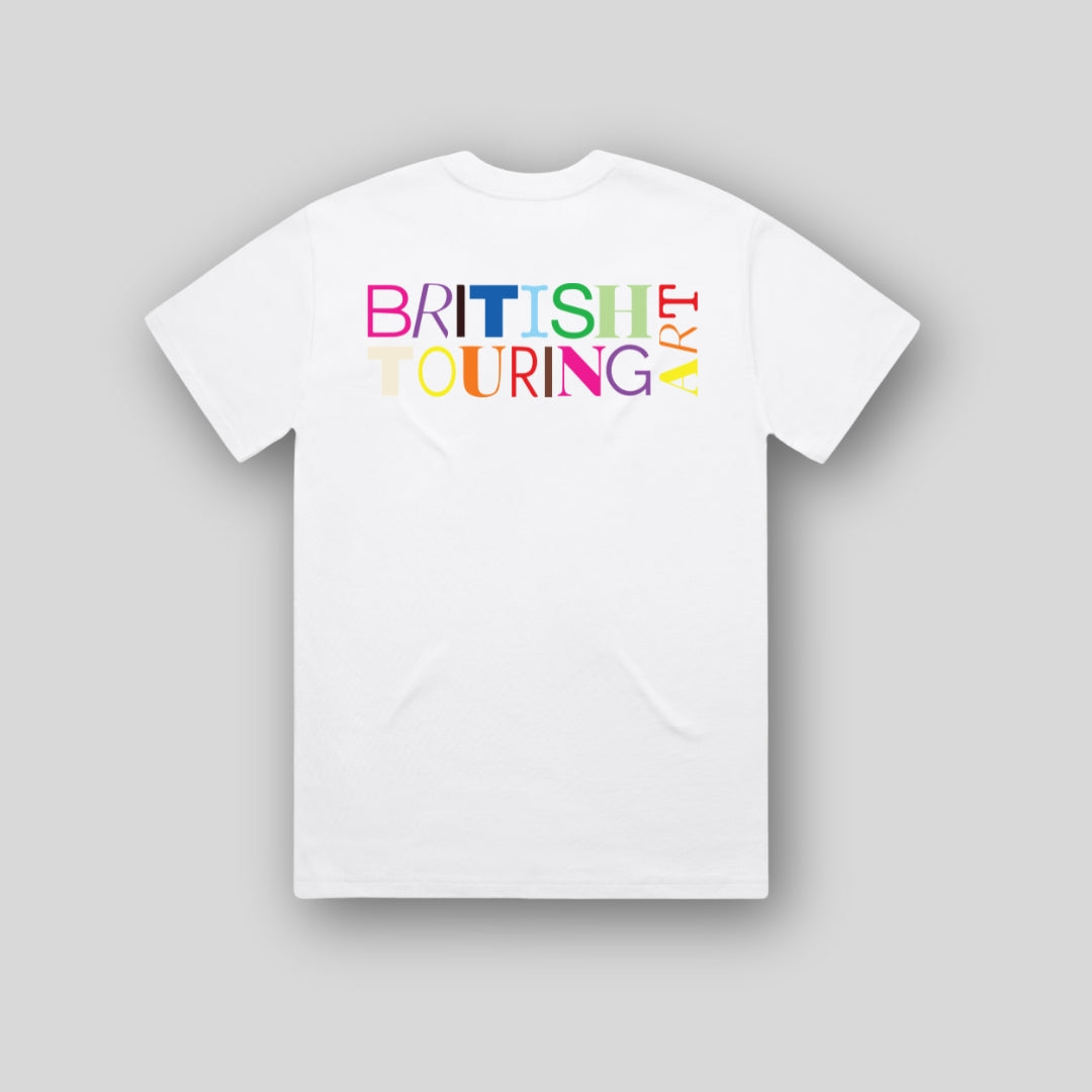 British Touring Art Logo T-Shirt - White
